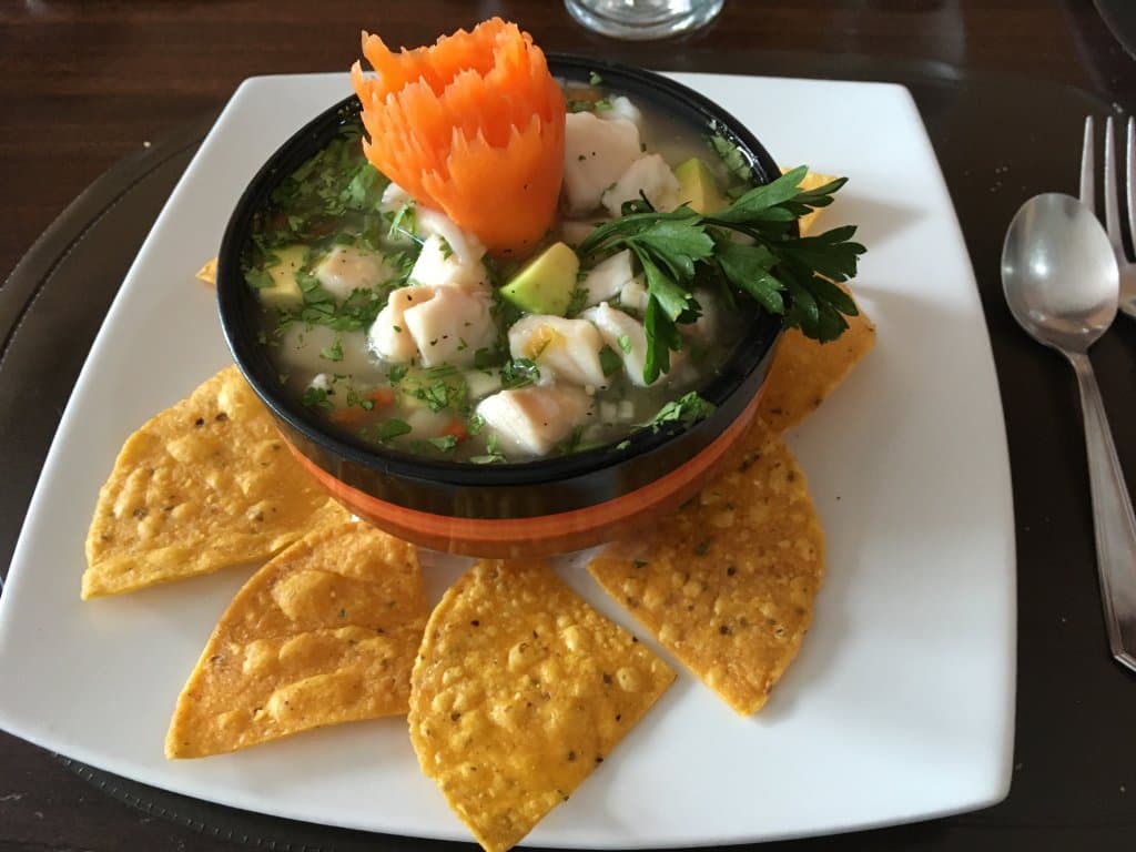 Le fameux ceviche