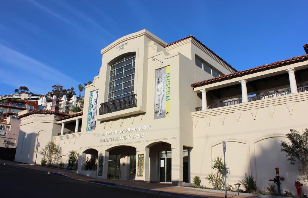 Facade of the new Catalina Island Museum 