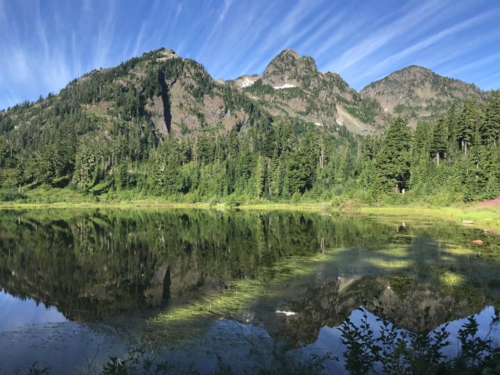 Picture Lake in morning