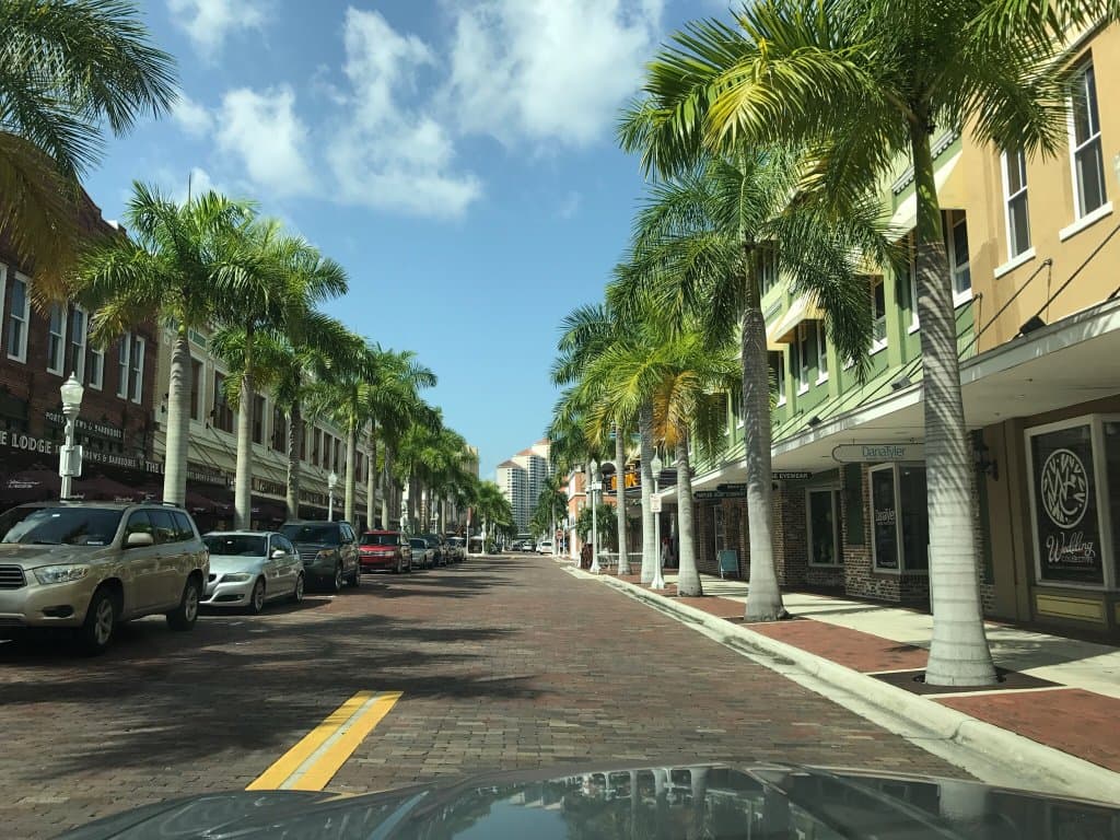 McGregor Boulevard Royal Palms