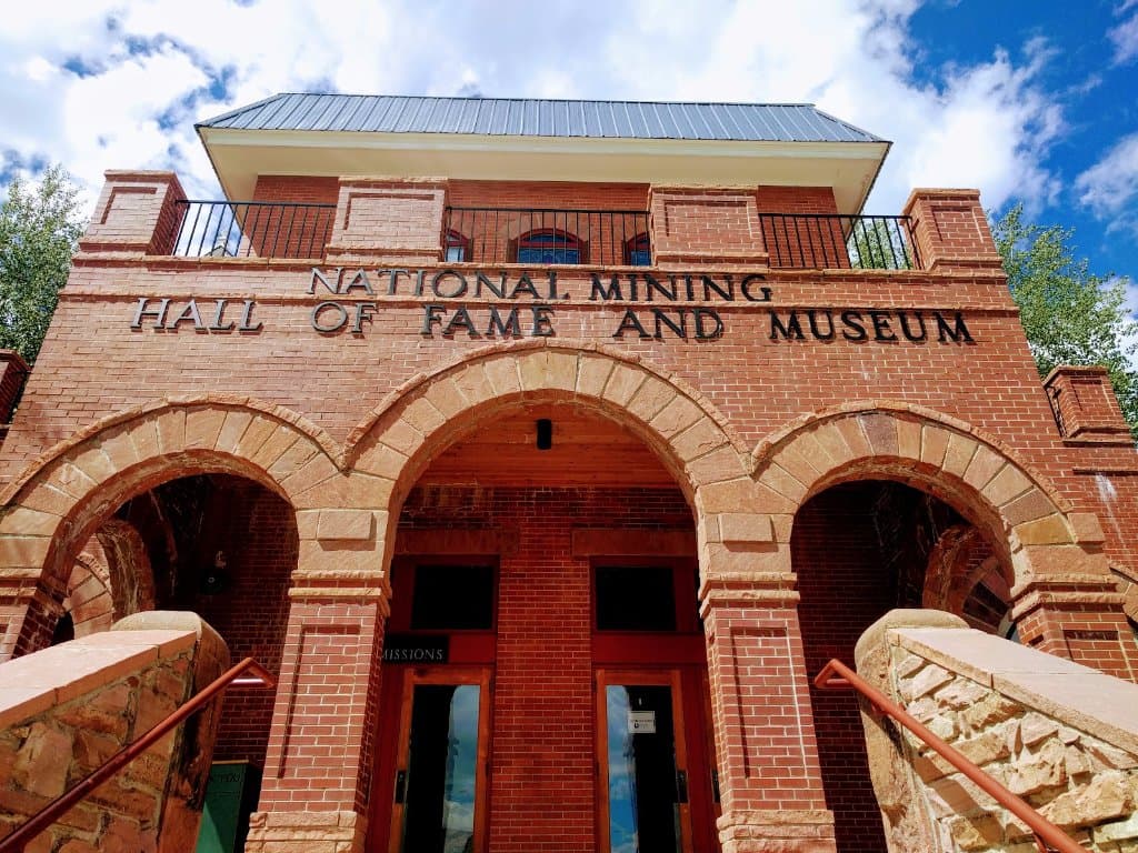 Entrance to National Mining Hall of Fame and Museum