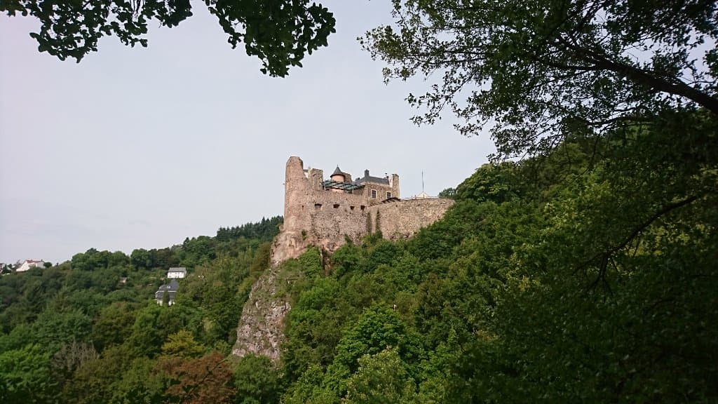 Blick auf das Schloss
