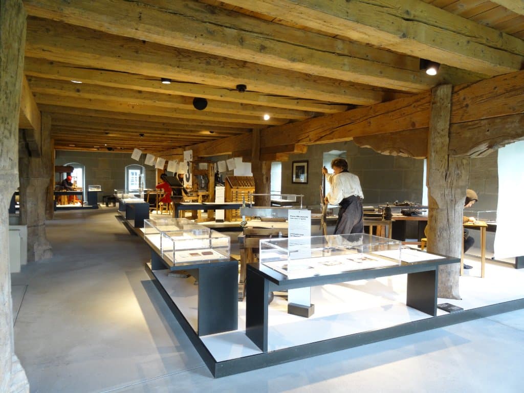 1. Stock der Ausstellung