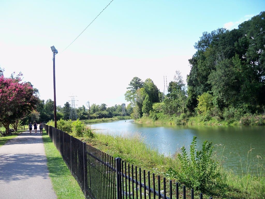 Riverside walk