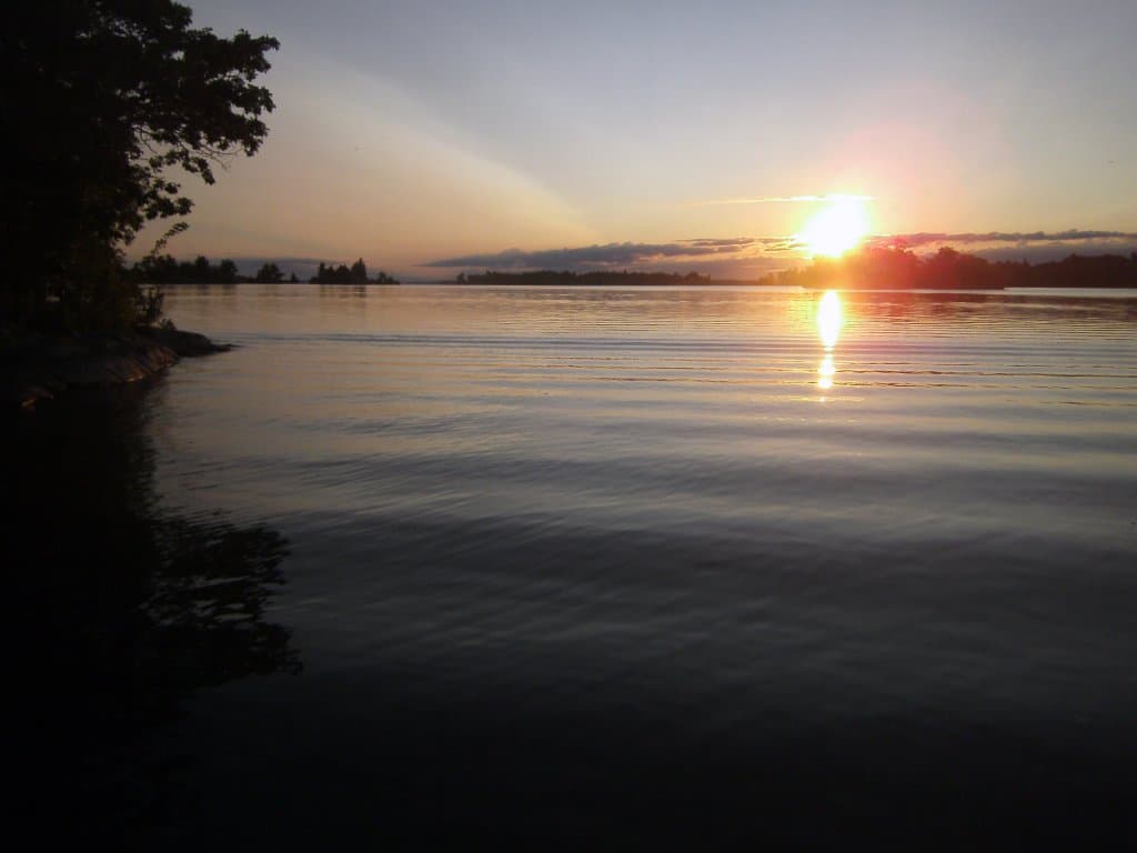Sunrise at Mary Island SP
