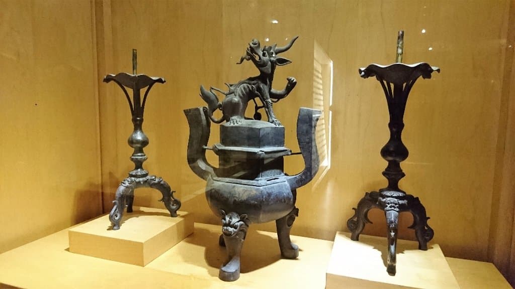 馮平山博物館元代景教銅牌展展品