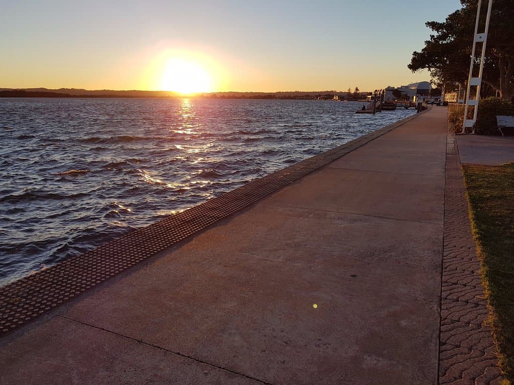 Sunset am Boardwalk