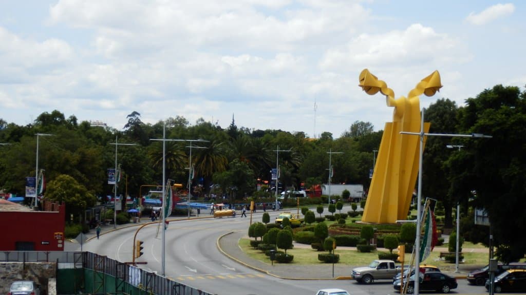 Vista del boulevard, desde la azotea del museo.