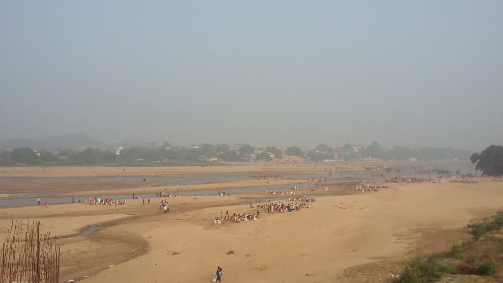 Phalgu River Banks Gaya