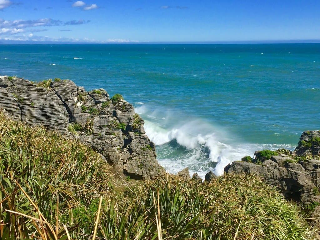 Pancake Rocks and Blowholes Punakaiki