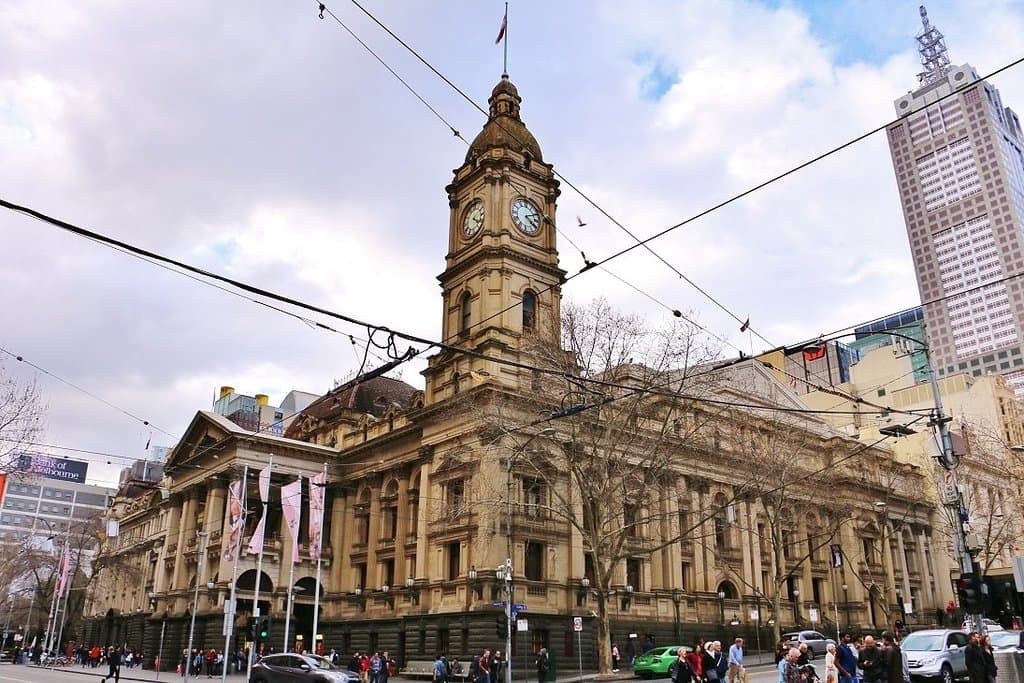Melbourne Town Hall Melbourne