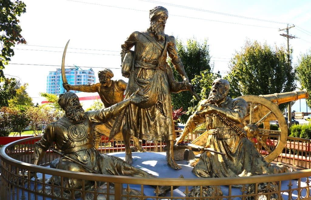 Great story on placard on this