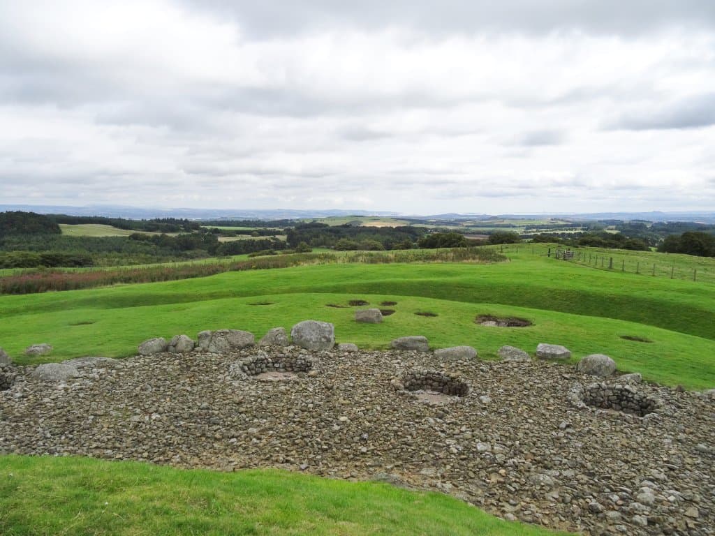 The ancient burial sites