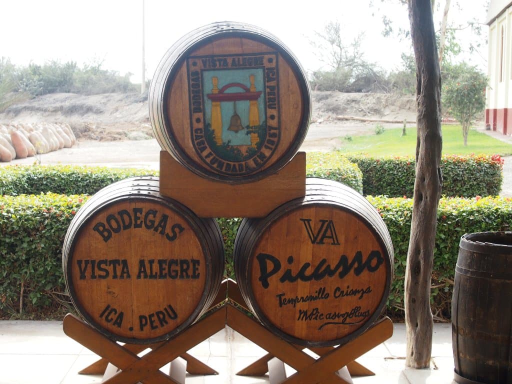 Entrée de la bodega