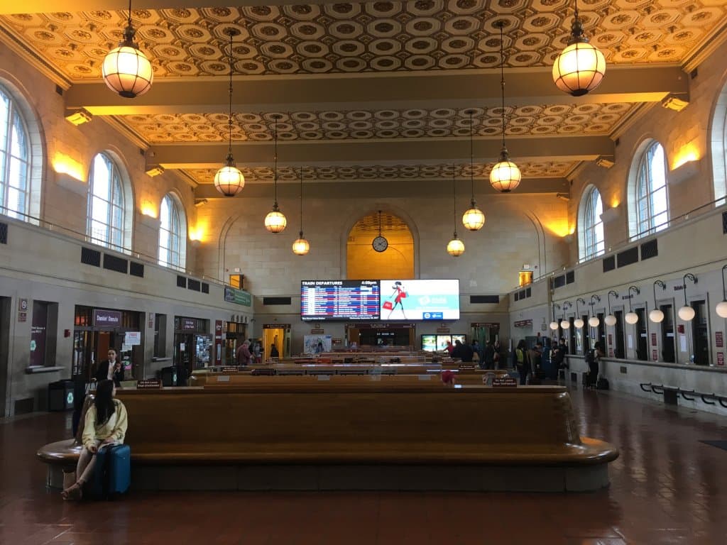 Union Station Restored Beaux Arts-Style Train Station, New Haven, CT