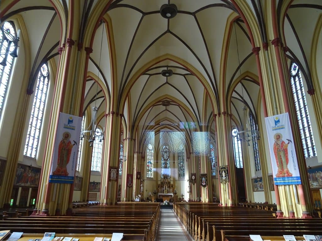 19de eeuwse-Rooms Katholieke"Nieuwe"Sint Jeroenskerk;Noordwijk Binnen