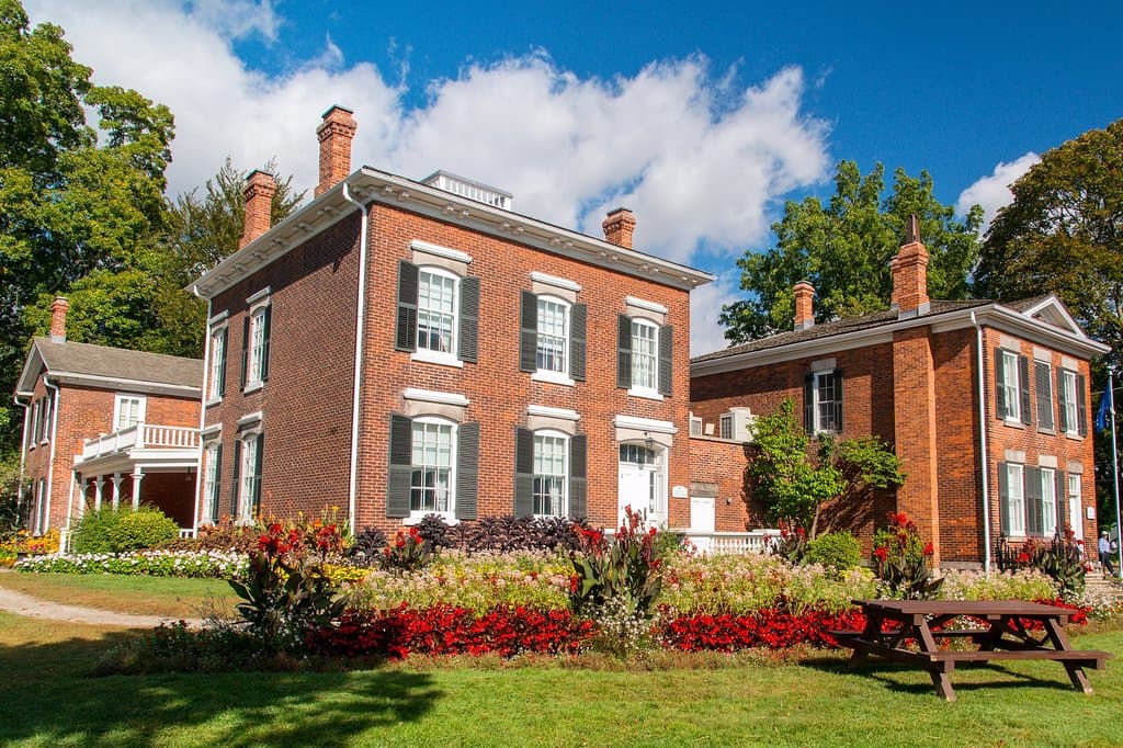 An 1800s mansion (Erchless), now a Museum; beautiful grounds