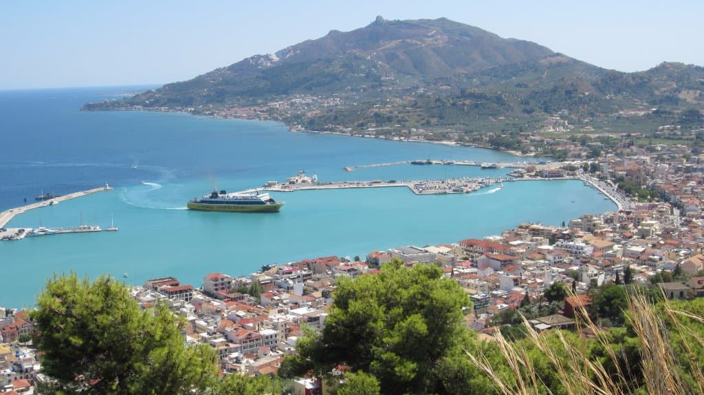 View to Zante
