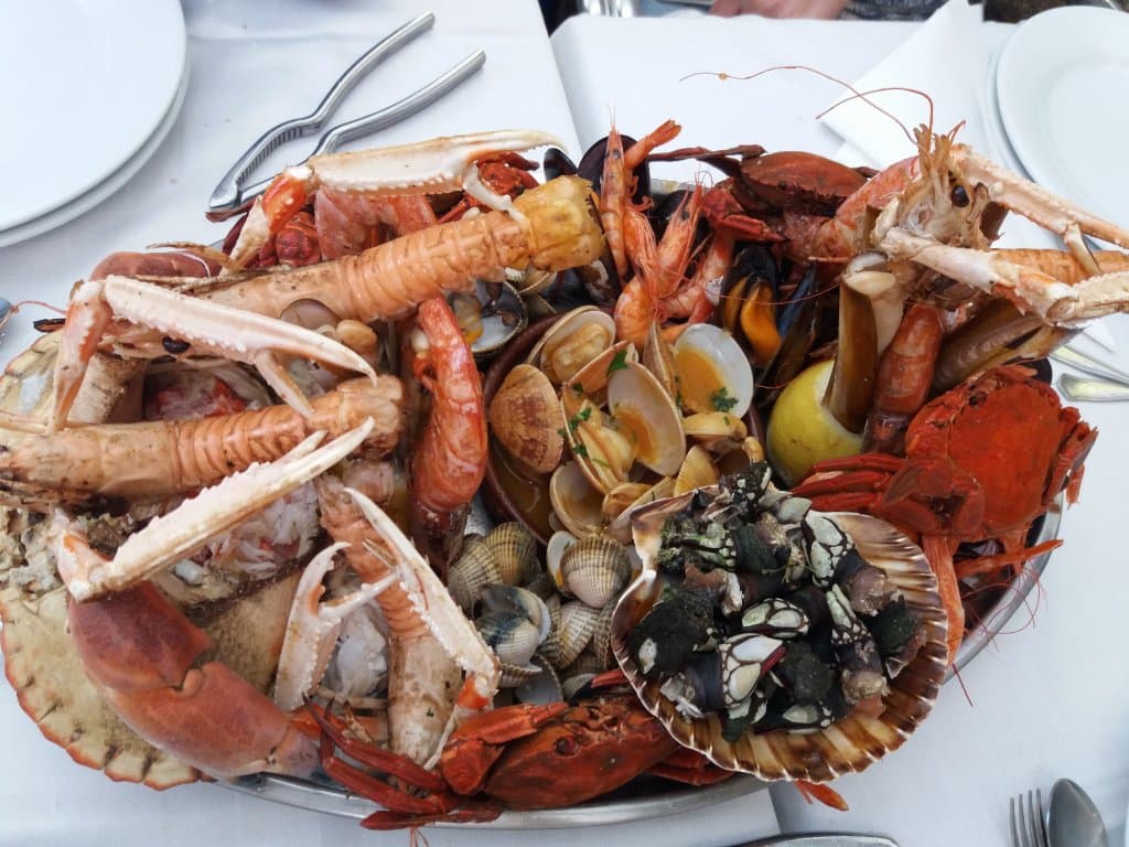 parrilla marisco