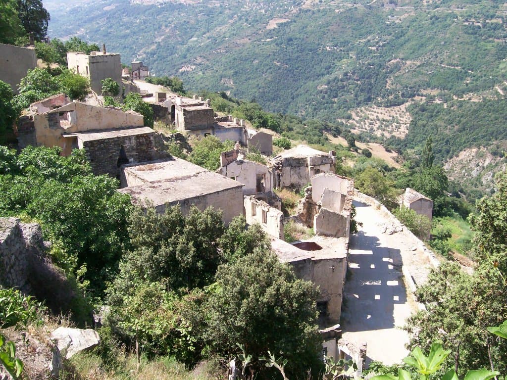 Gairo Vecchio Ghost Village