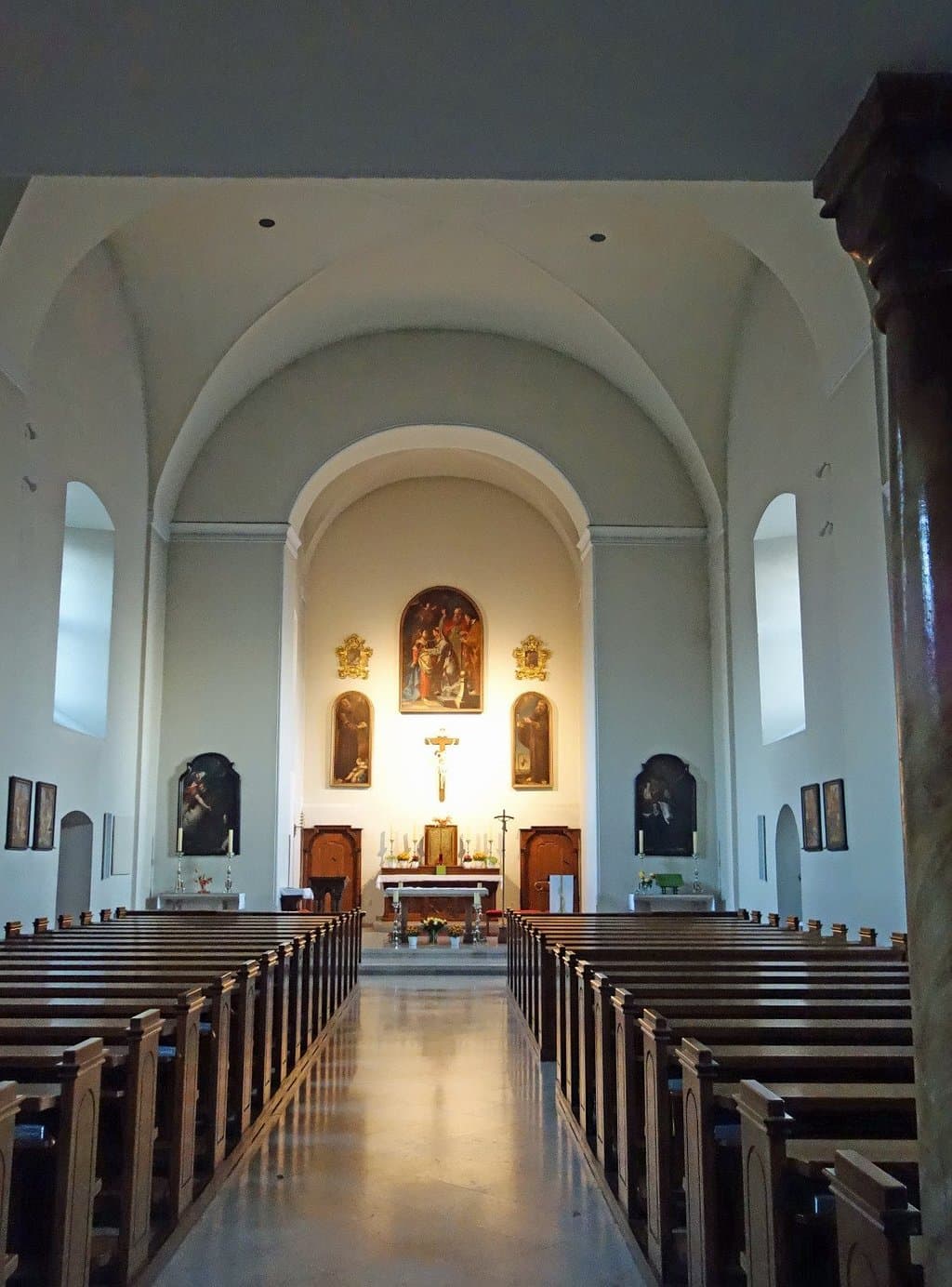 Kapuzinerkloster, Kirchenraum