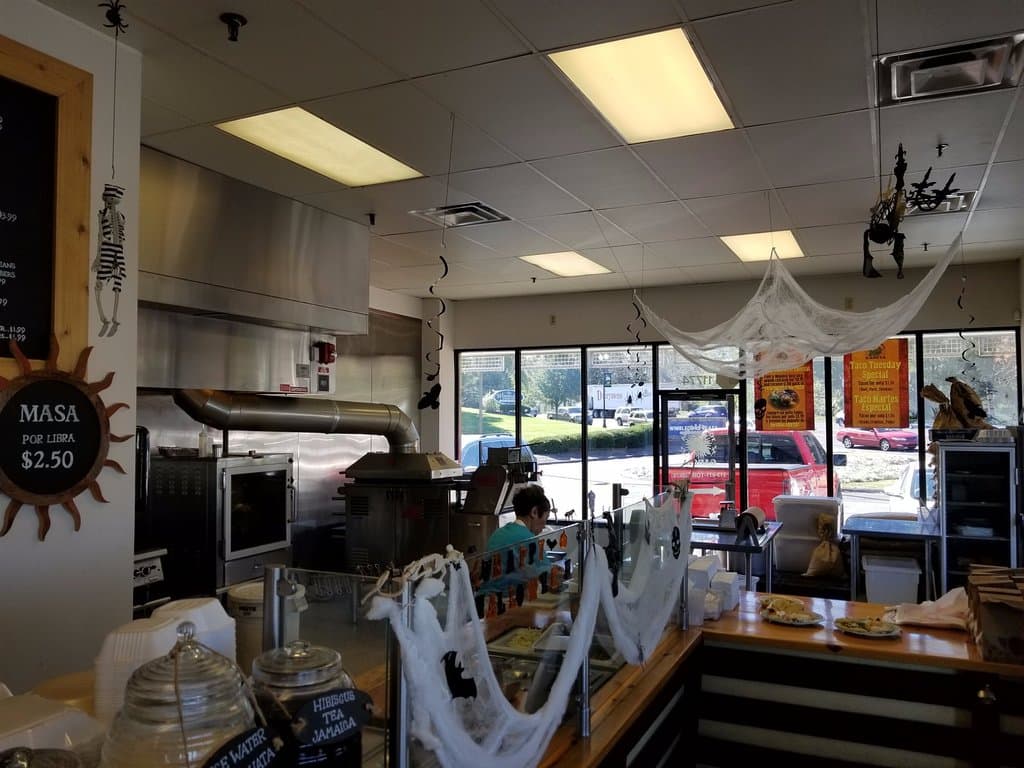 Inside of restaurant