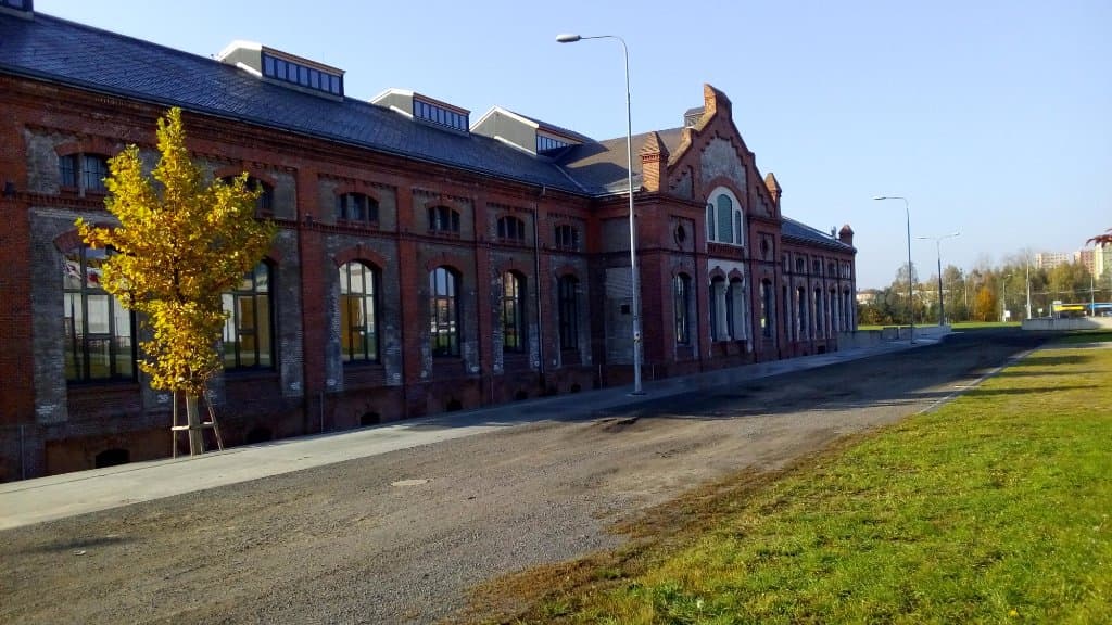 Přední hala Trojhalí