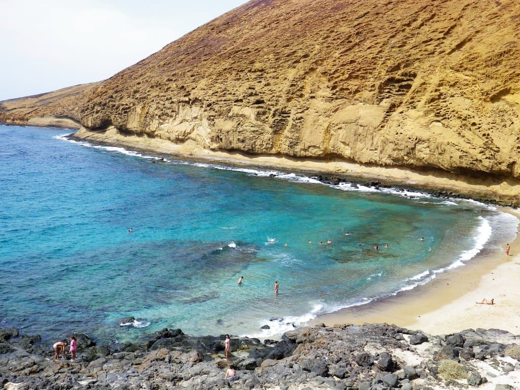 Playa de la Cocina sull'isola La Graciosa.