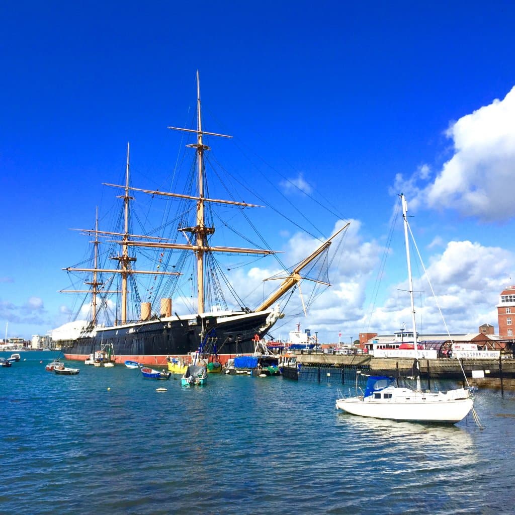 Le HMS Warrior (le plus beau!)