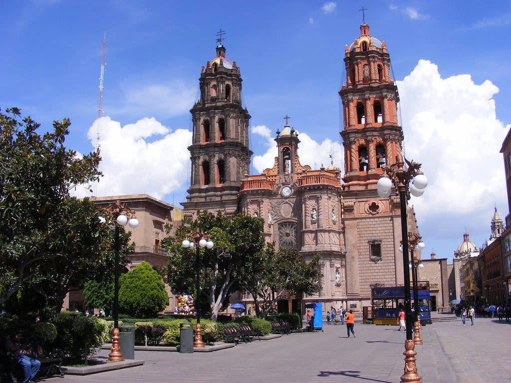 de paseo por el centro de San Luis Potosí