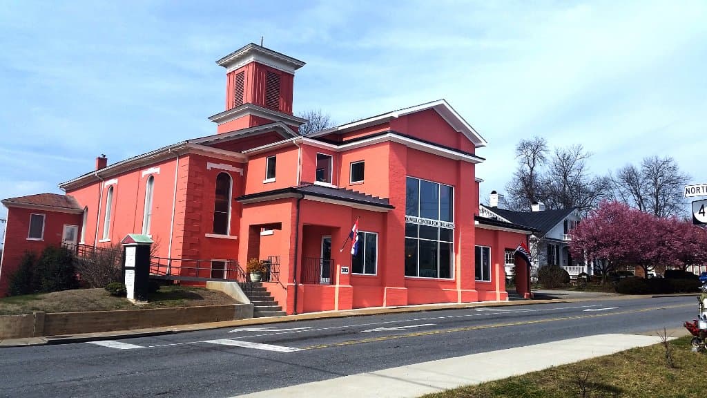 Bower Center for the Arts building on 305 Bridge Street