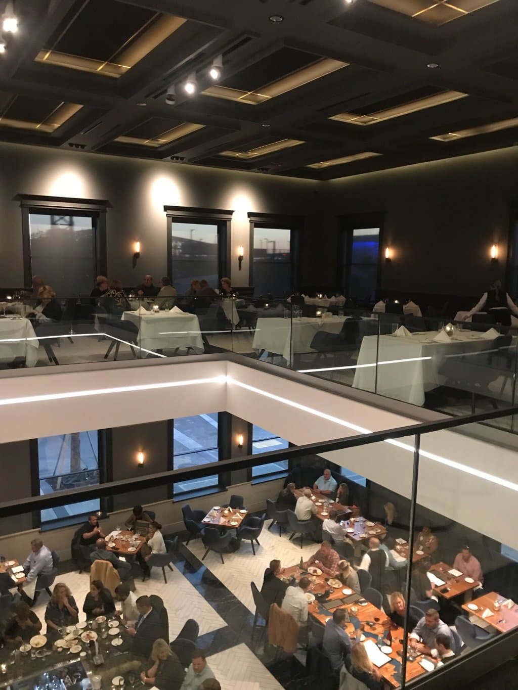 View from second floor