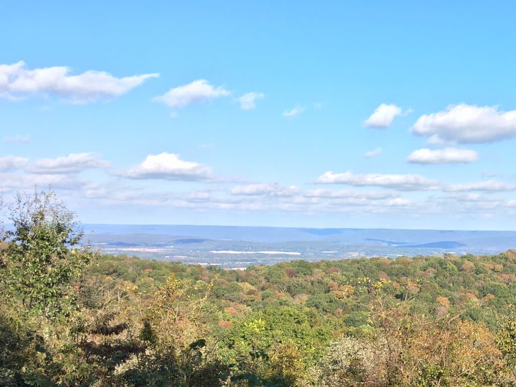 View from the outlook
