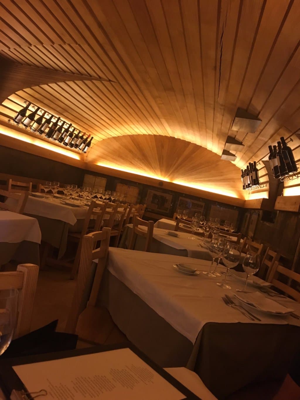 wine cellar atmosphere inside