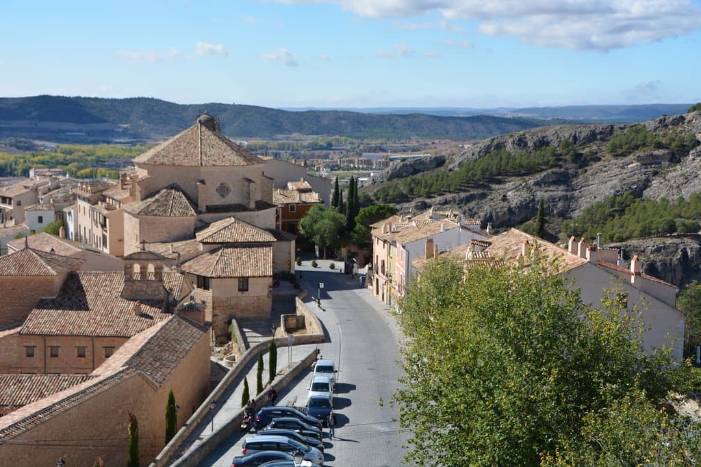 Вид на город со стены