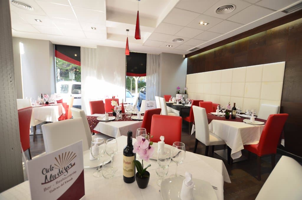 Salón principal de Cielo Mudéjar, en Teruel