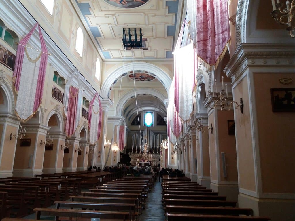 interno del santuario