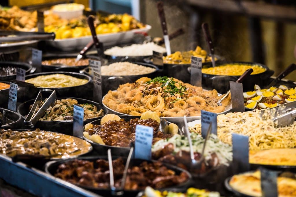 Buffet variado 