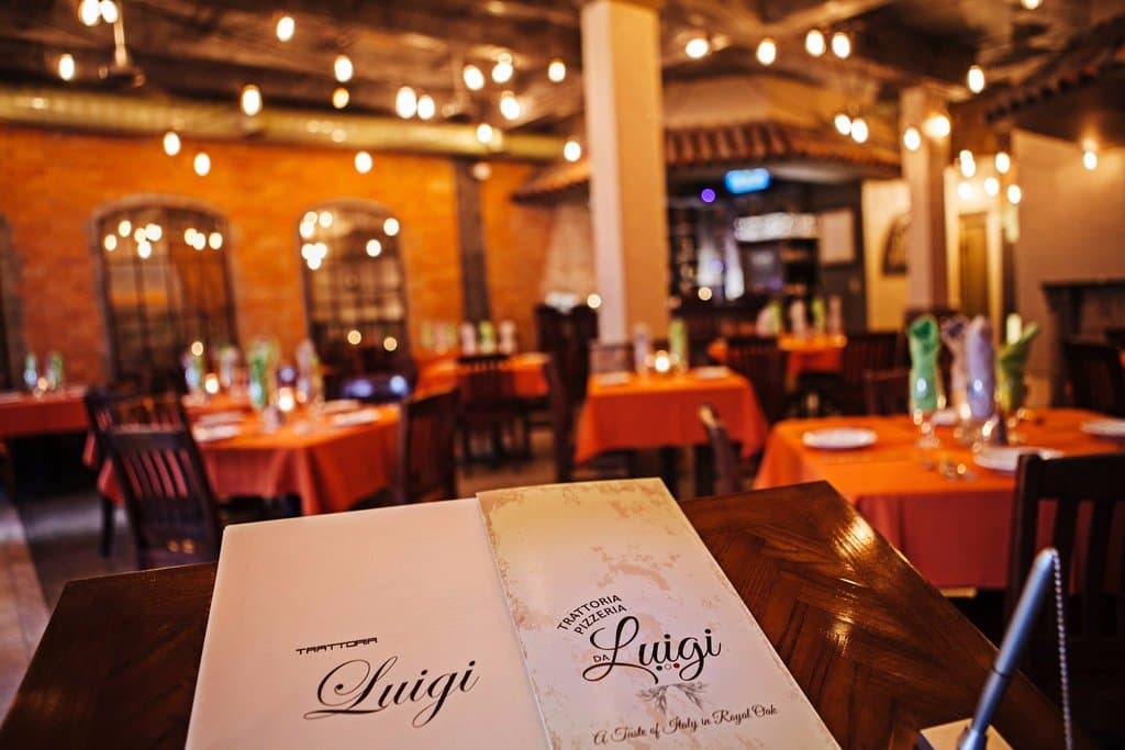 The Interior of Trattoria Da Luigi