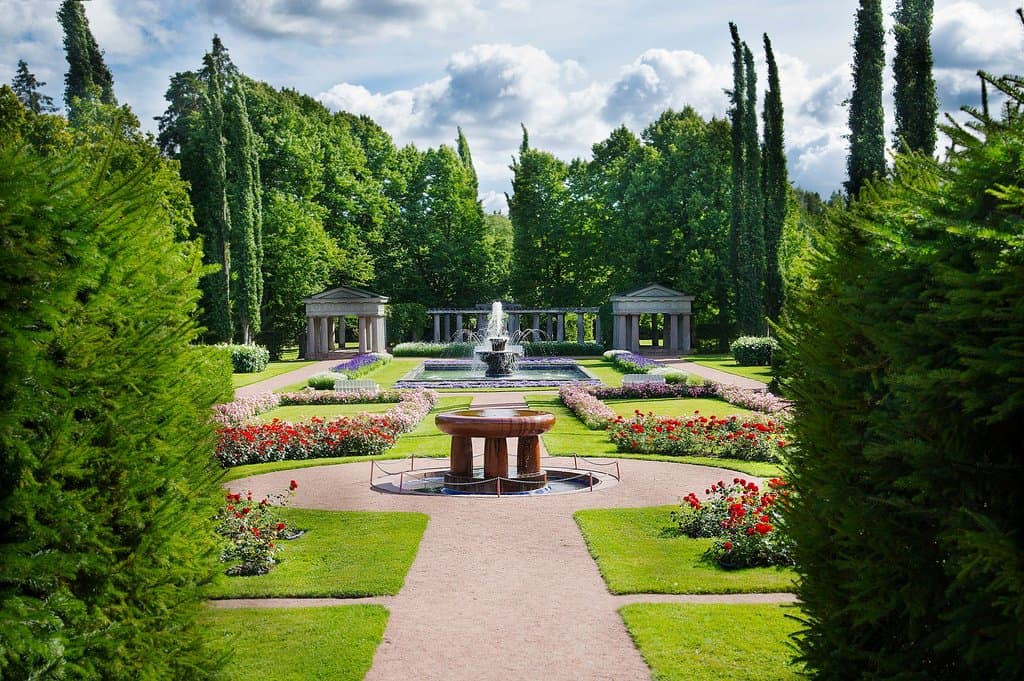 Kultaranta Garden in Naantali