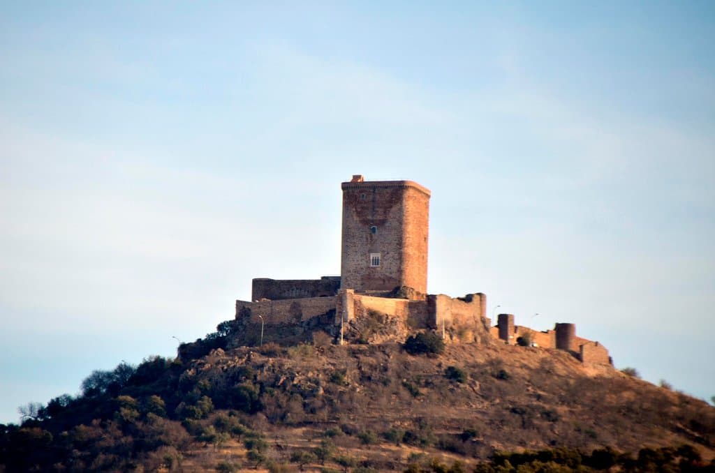 Vista del castillo