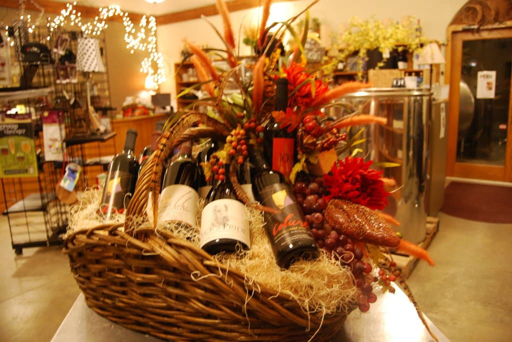 Creative gift baskets and gift shop offerings all season!