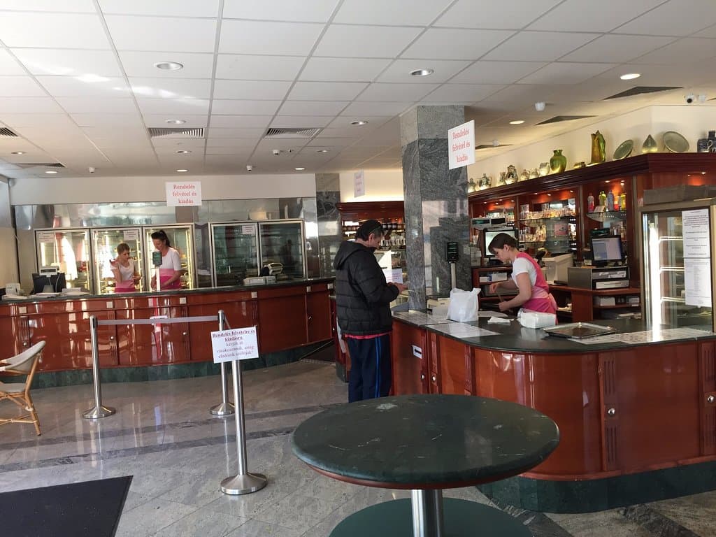 Take-out order placing