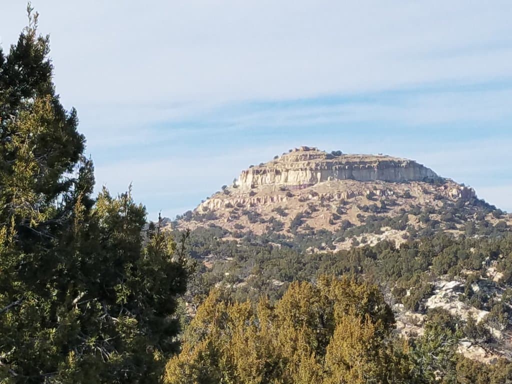 View from the trail.