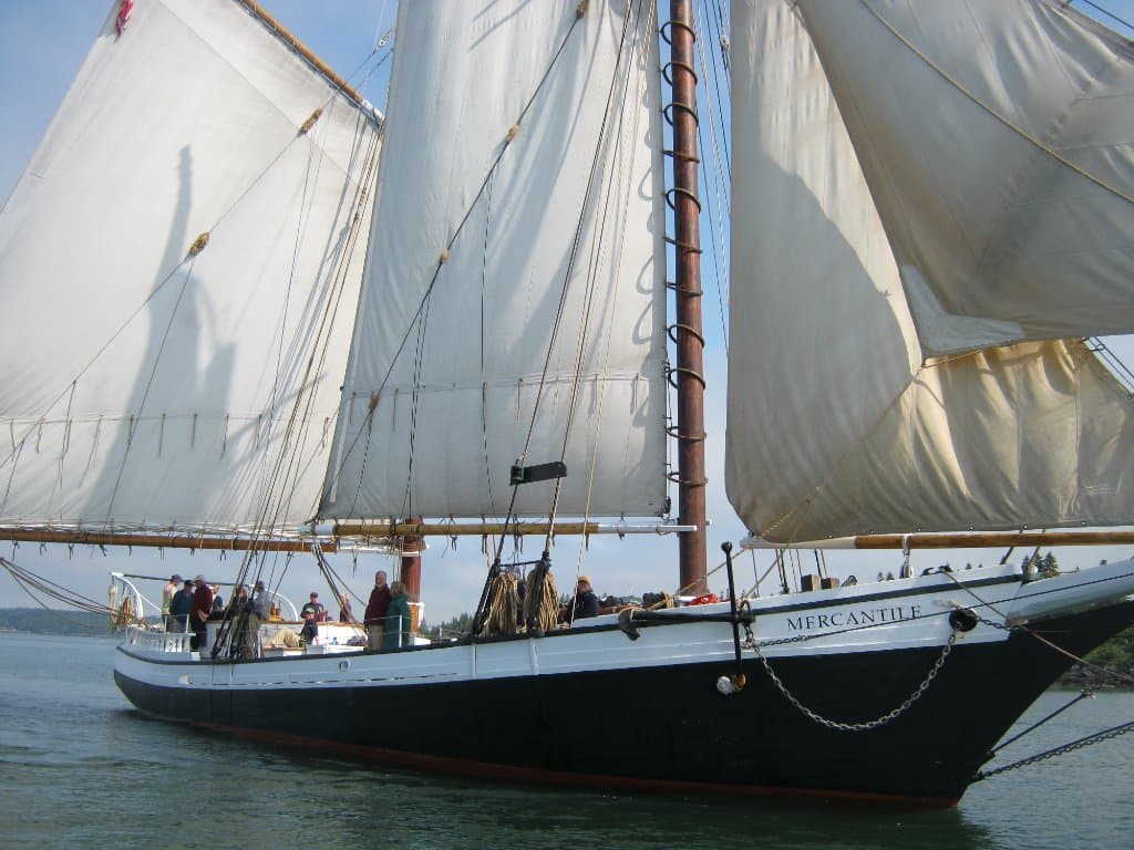 A photo of the Mercantile during our cruise.