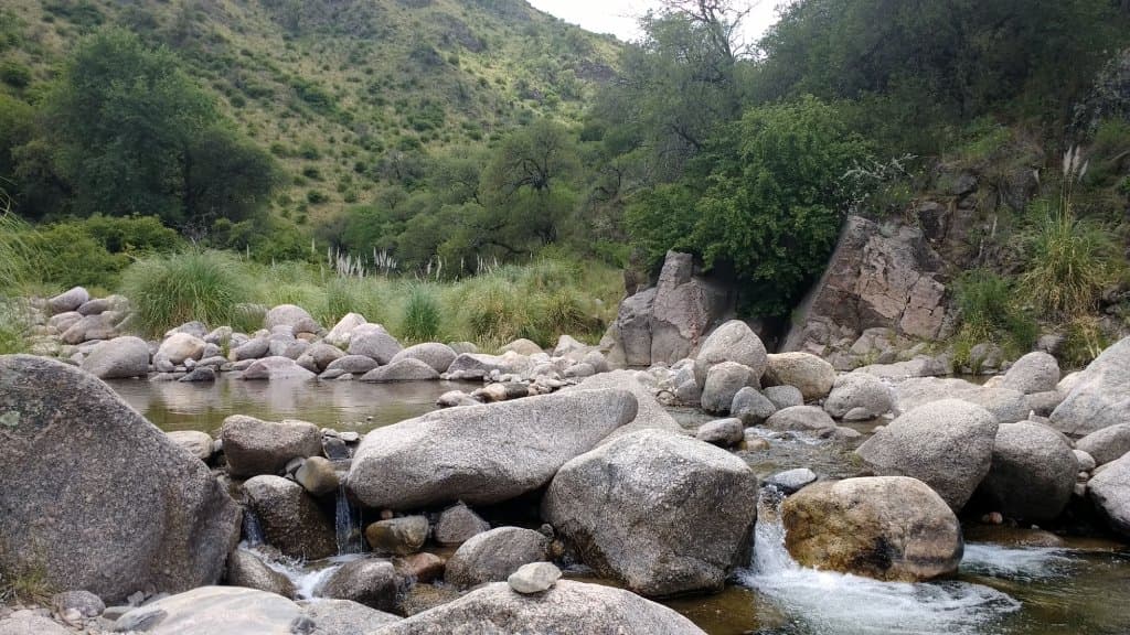 Río los molles, Potrero de los Funes