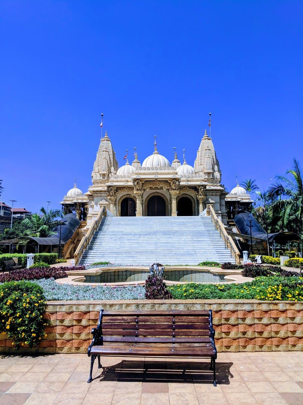 View of the temple