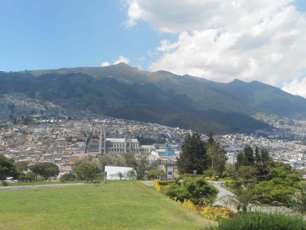 The Valley of Quito must be 50 miles long Norte-Sur