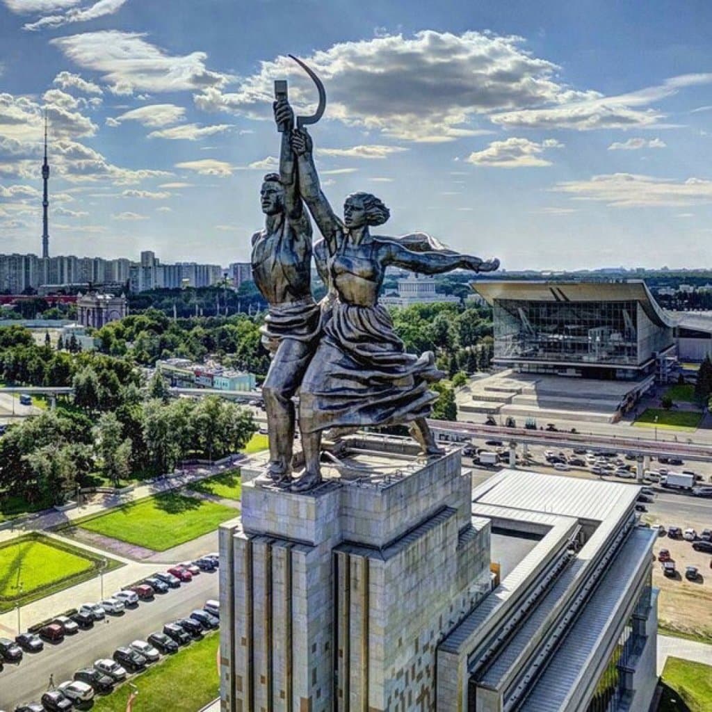 Worker and Kolkhoz Woman