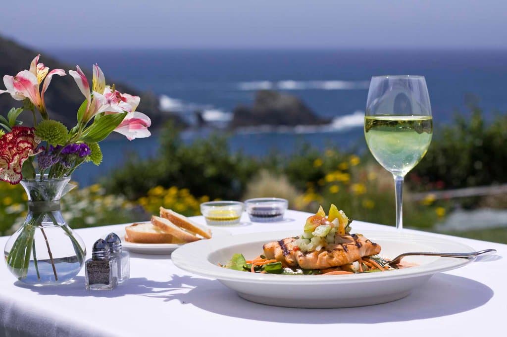 Albion River Inn Restaurant Ocean View